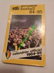 Футбол Ежегодник / справочник 1984 1985 Бельгия
