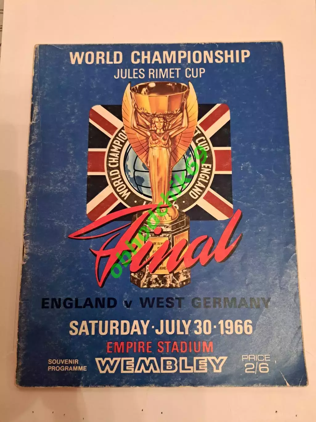 Англия - Германия Финал & Португалия - СССР (за 3-е место) финал ЧМ 1966 сборная