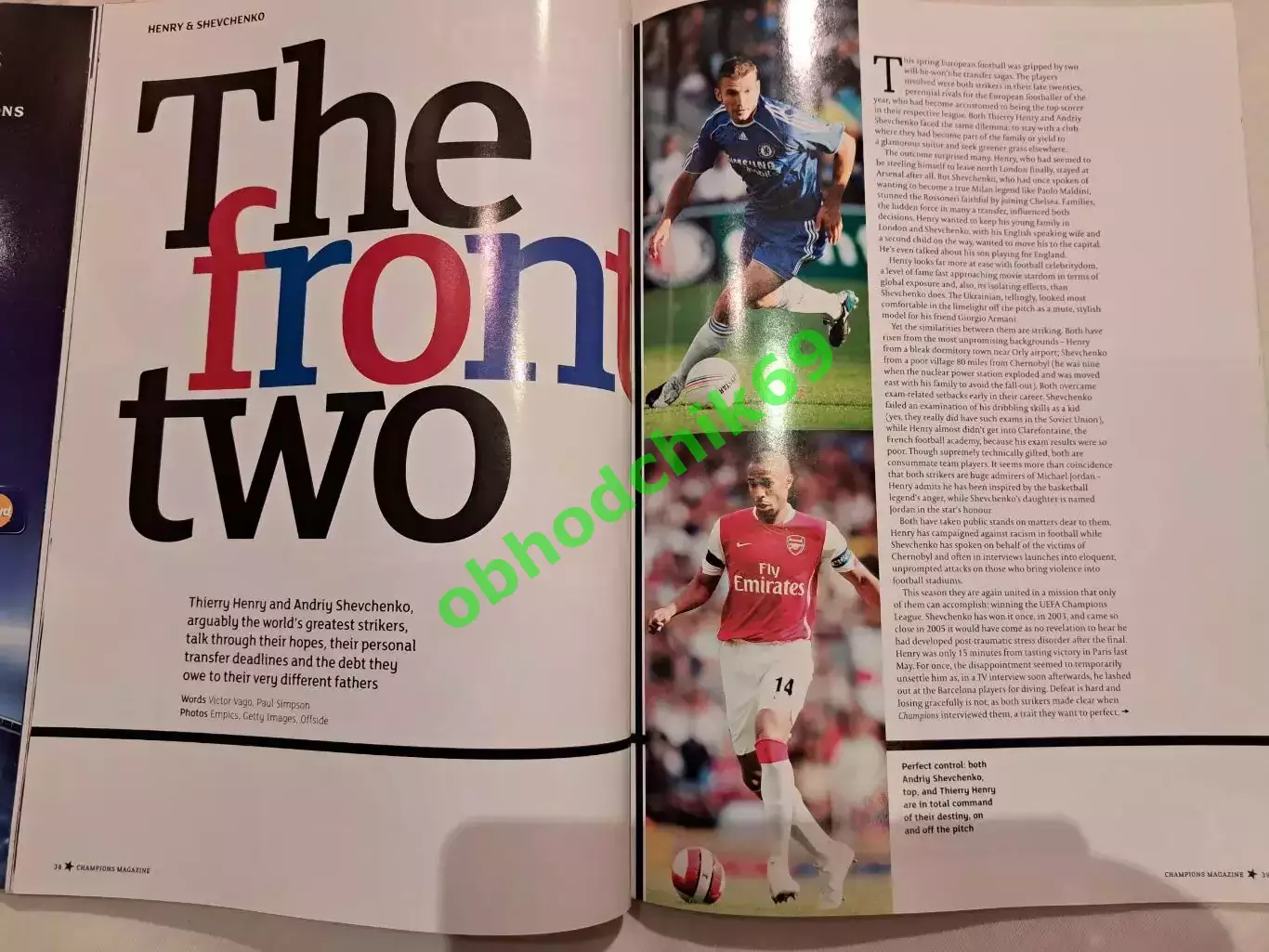 Журнал Champions_Октябрь Ноябрь 2006 2