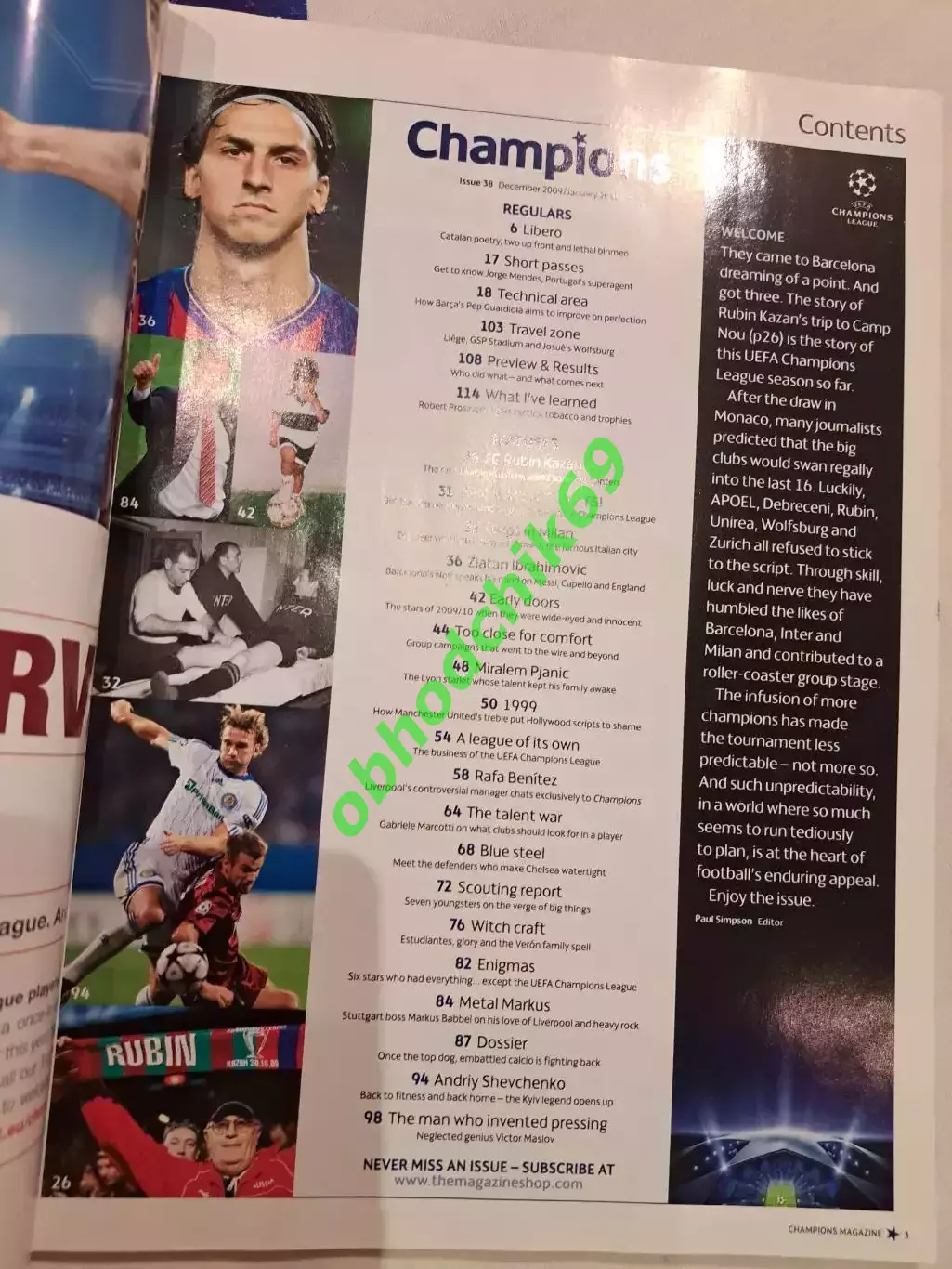Журнал Champions_Декабрь 2009 Январь 2010 1