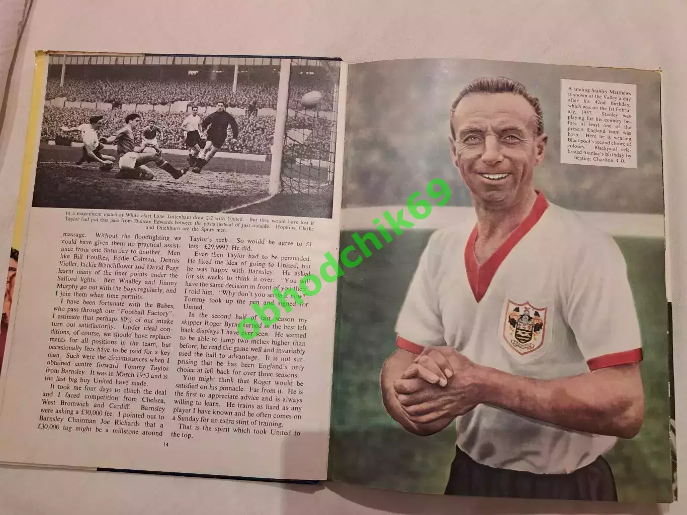 Книга The Big Book of Football Champions 1957 г Англия 4