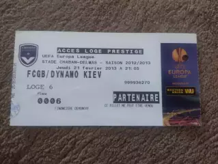 Бордо-Динамо 21.02.13