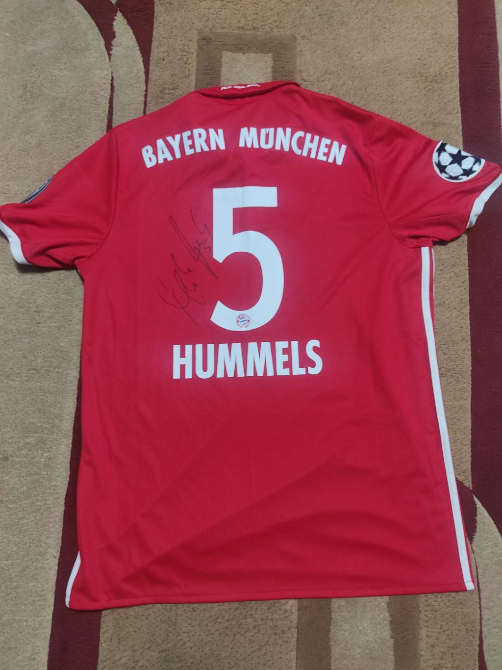 Бавария Мюнхен игровая футболка Хуммельс 1