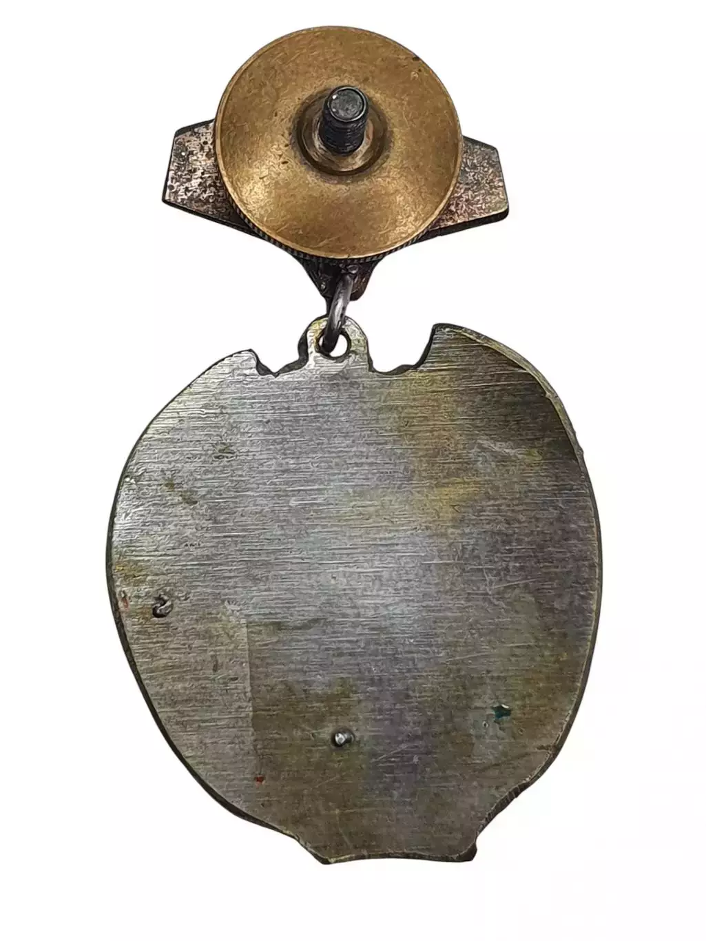 Медальный футбольный значок - команда ЦДКА (ЦСКА). Ручная работа. Середина ХХв. 1