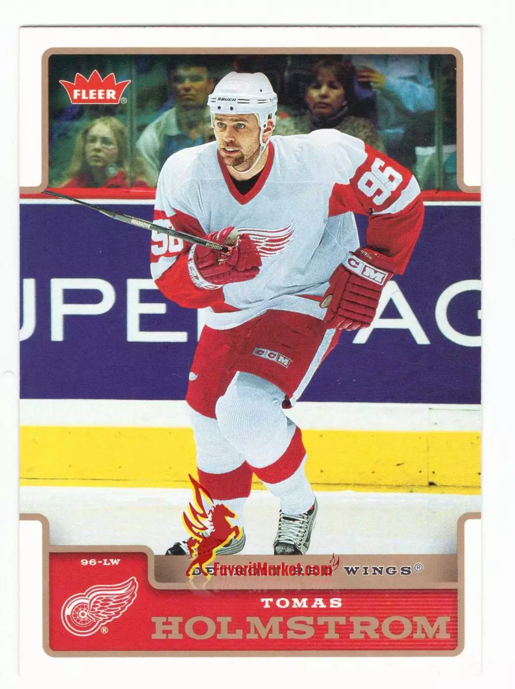2006-07 Fleer – Tomas Holmstrom #70