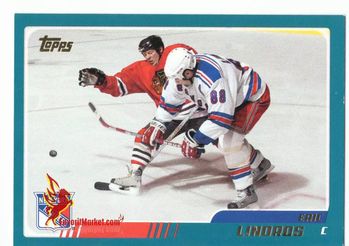 Карточка TOPPS NHL Hockey 2003-2004: №88 - Eric Lindros