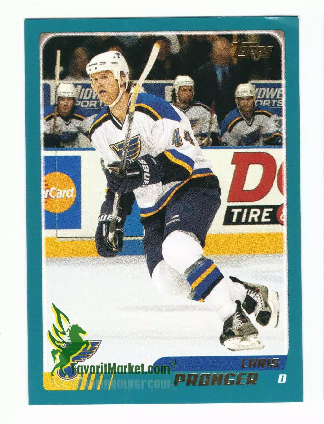 Карточка TOPPS NHL Hockey 2003-2004: №244 - Chris Pronger