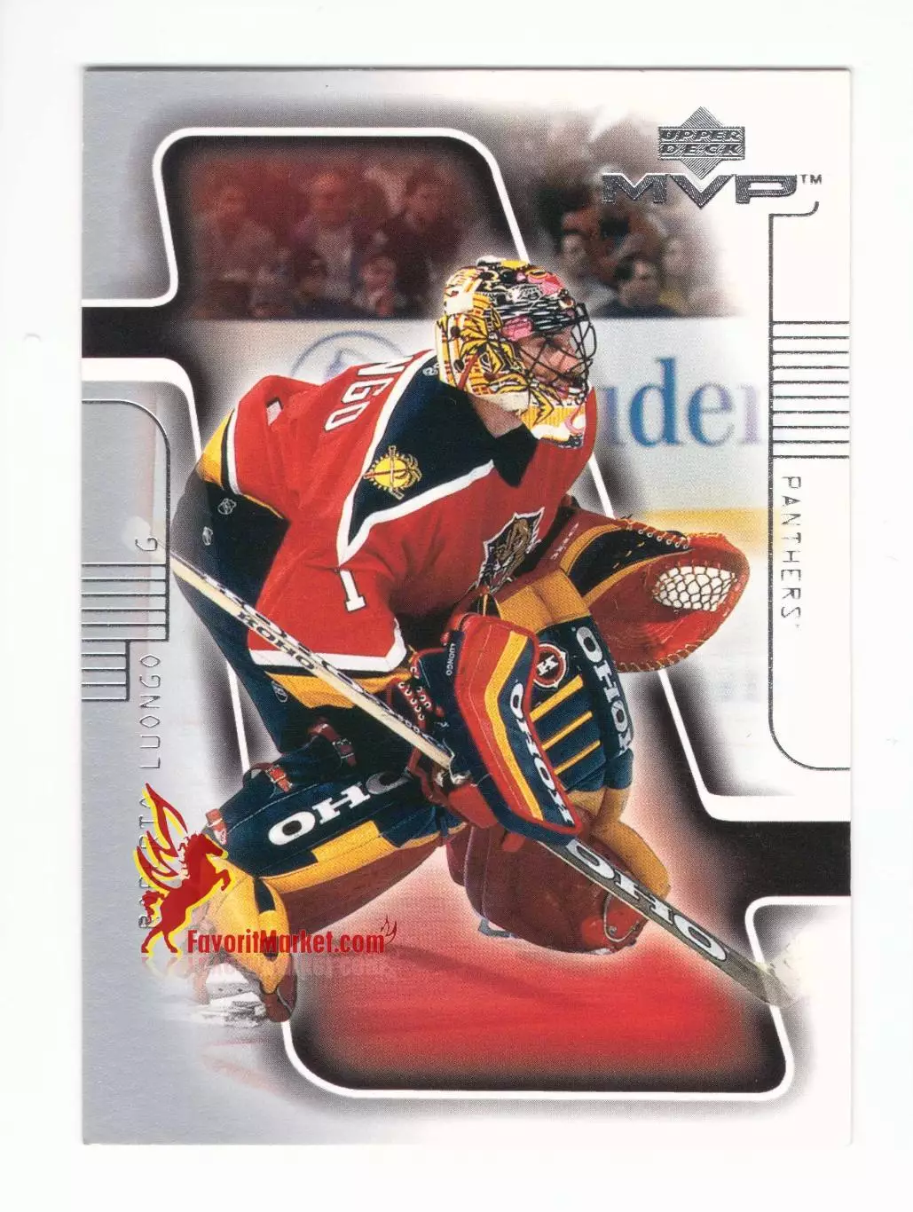 Карточка Upper Deck MVP Hockey 2001-2002: №82 - Roberto Luongo