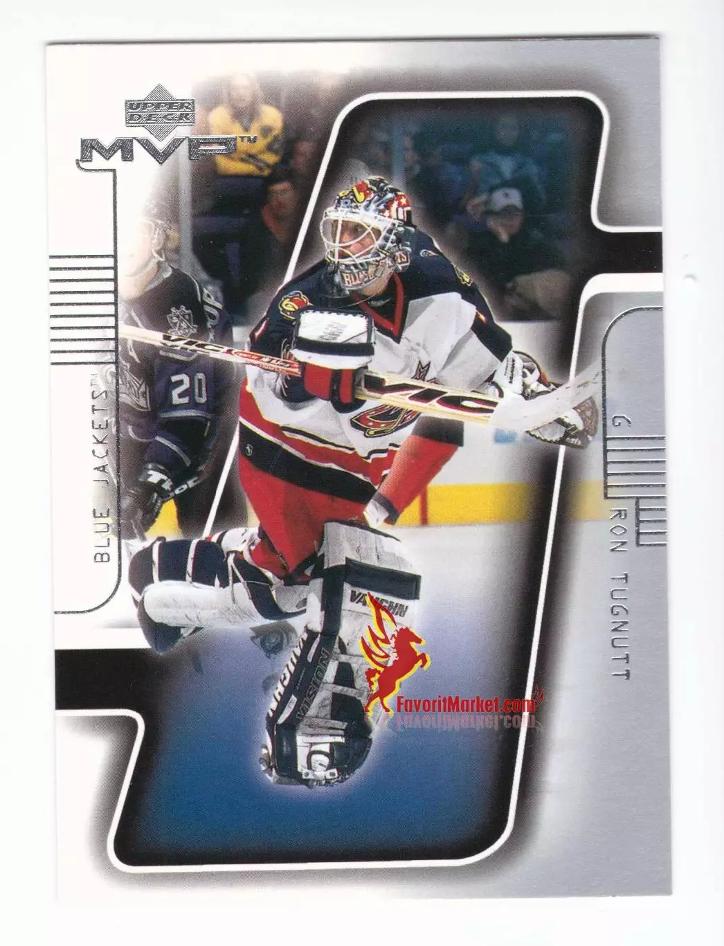 Карточка Upper Deck MVP Hockey 2001-2002: №55 - Ron Tugnutt