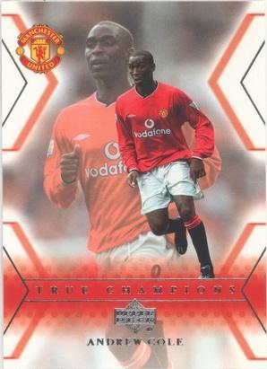 КарточкаUPPER DECK – 2001 - Manchester United Энди Коул - Andy Cole