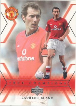 КарточкаUPPER DECK – 2001 - Manchester United Лоран Блан - Laurent Blanc