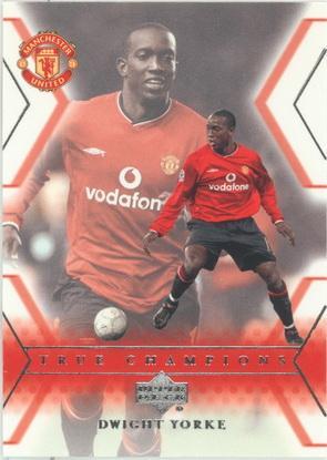 КарточкаUPPER DECK – 2001 - Manchester United Дуайт Йорк - Dwight Eversley Yor