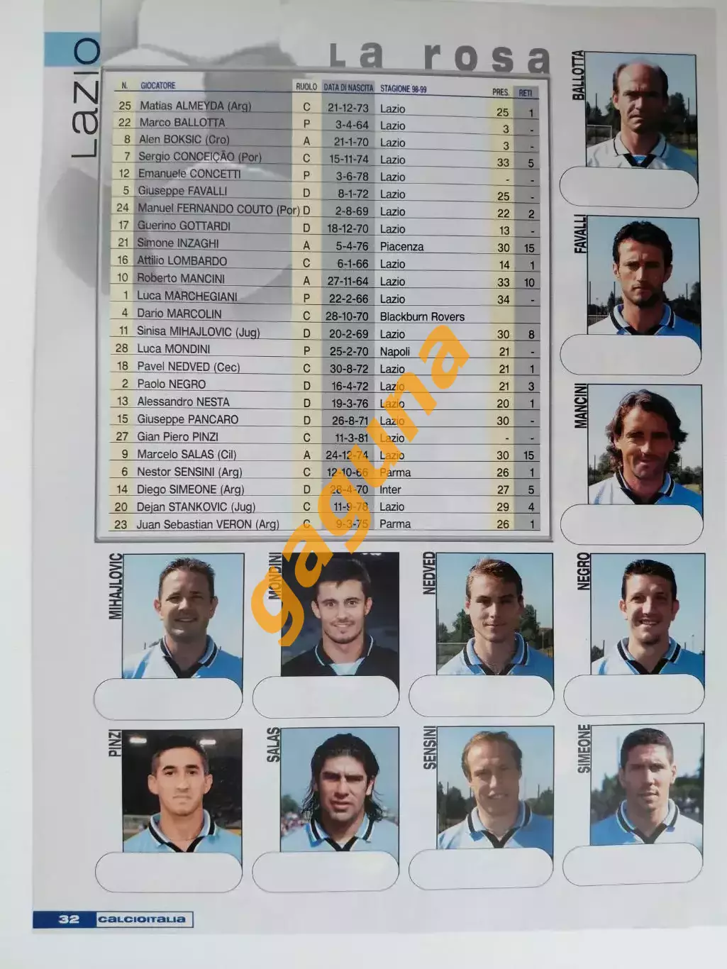 LAZIO.1999/2000 1