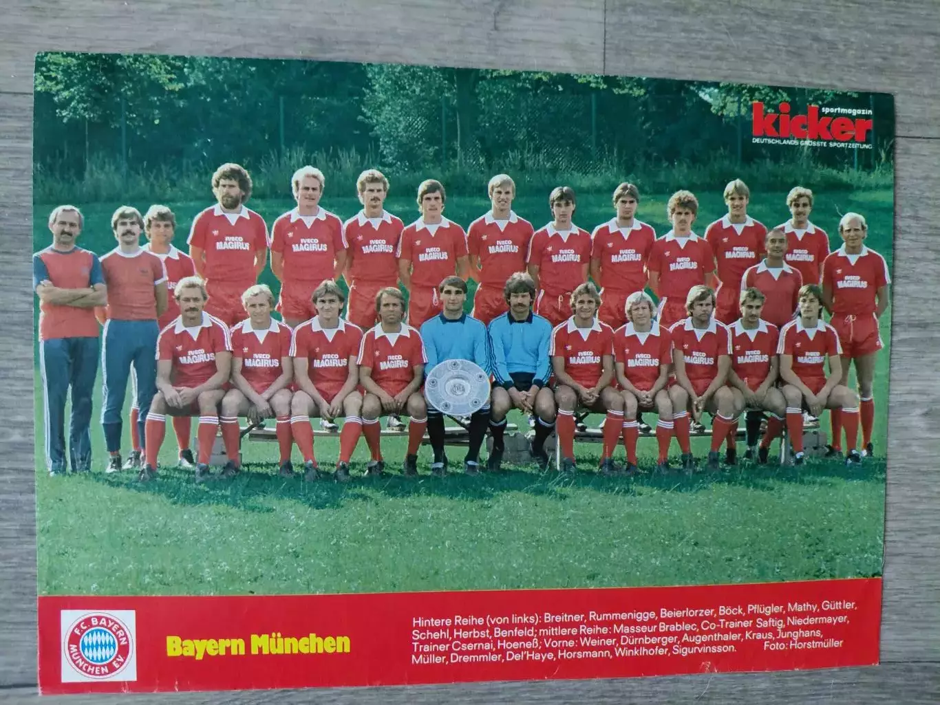 BAYERN MUNICH.1981/82