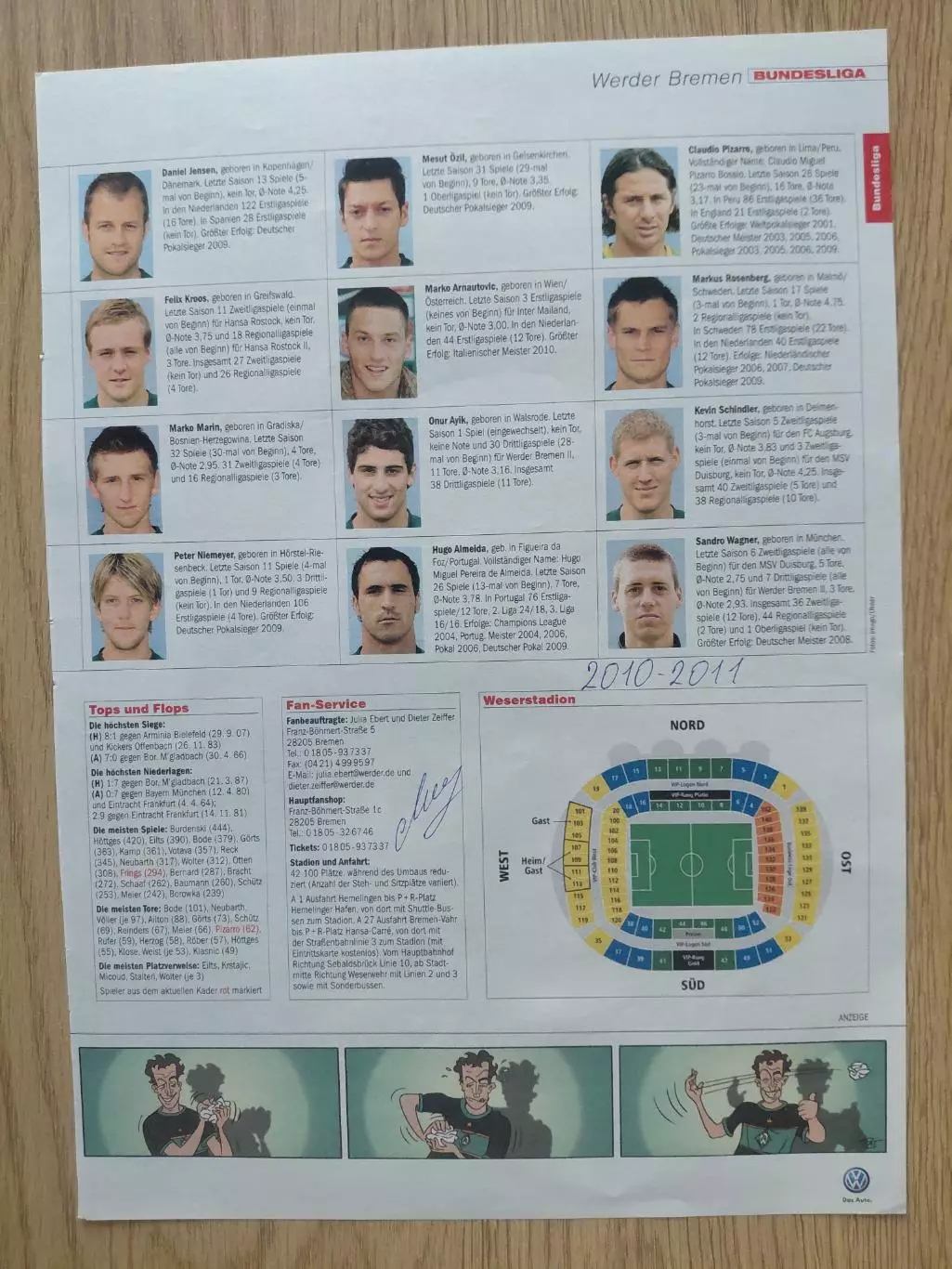 Bayer Leverkusen.2010/11 1