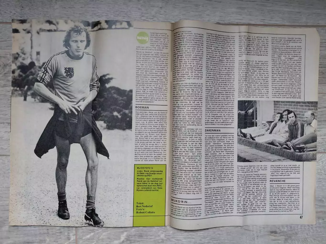 Voetball International.1976 1