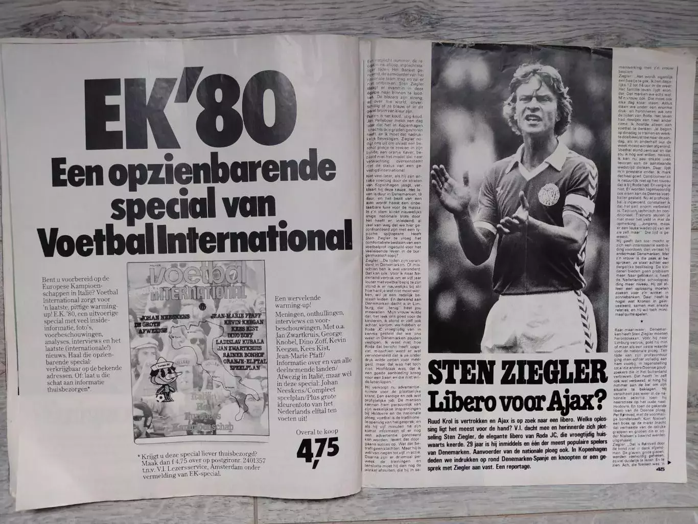 Voetball International.1980 4