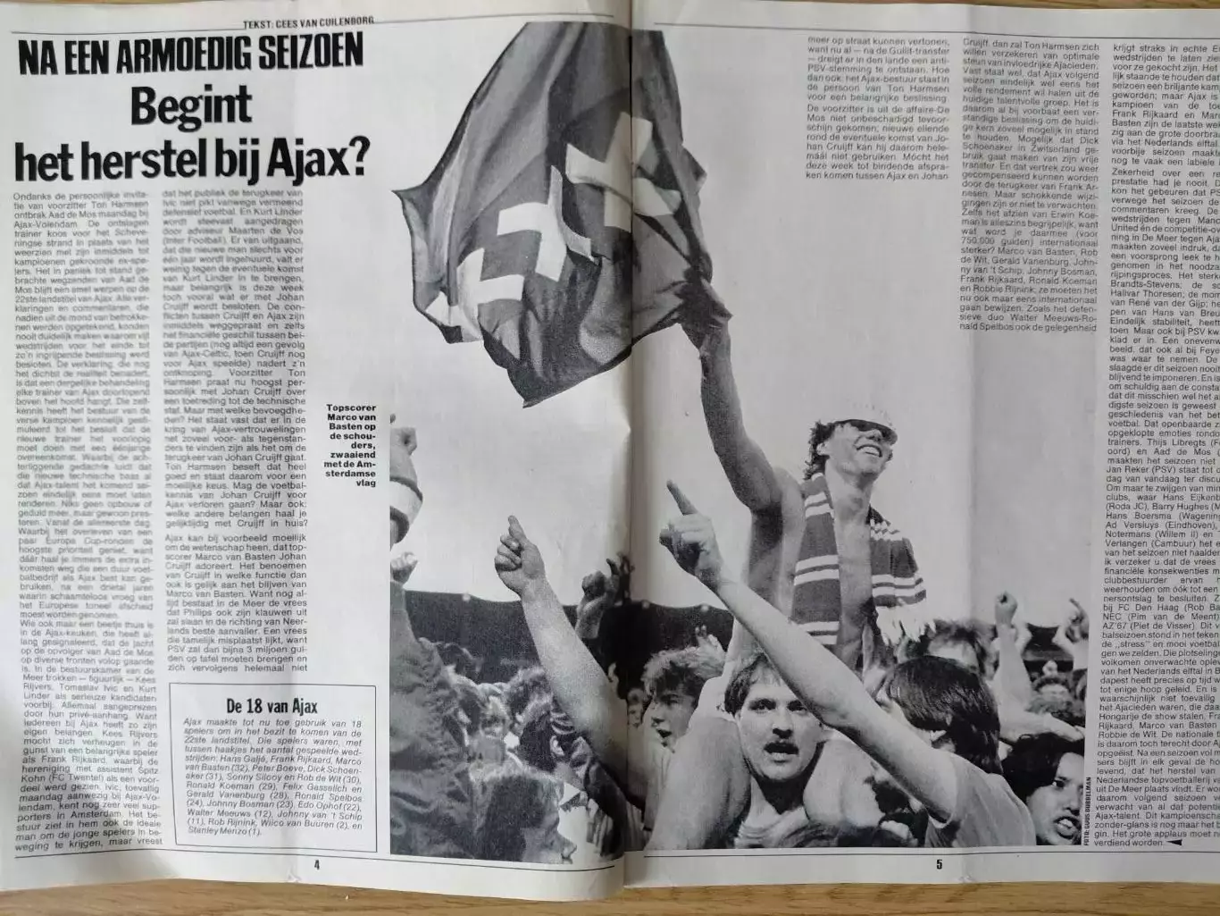 Voetball International.1985 1