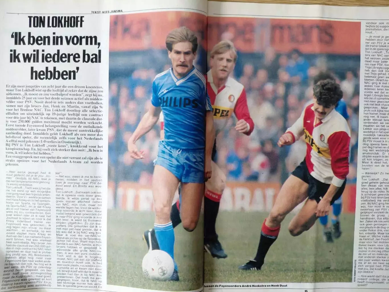 Voetball International.1985 4
