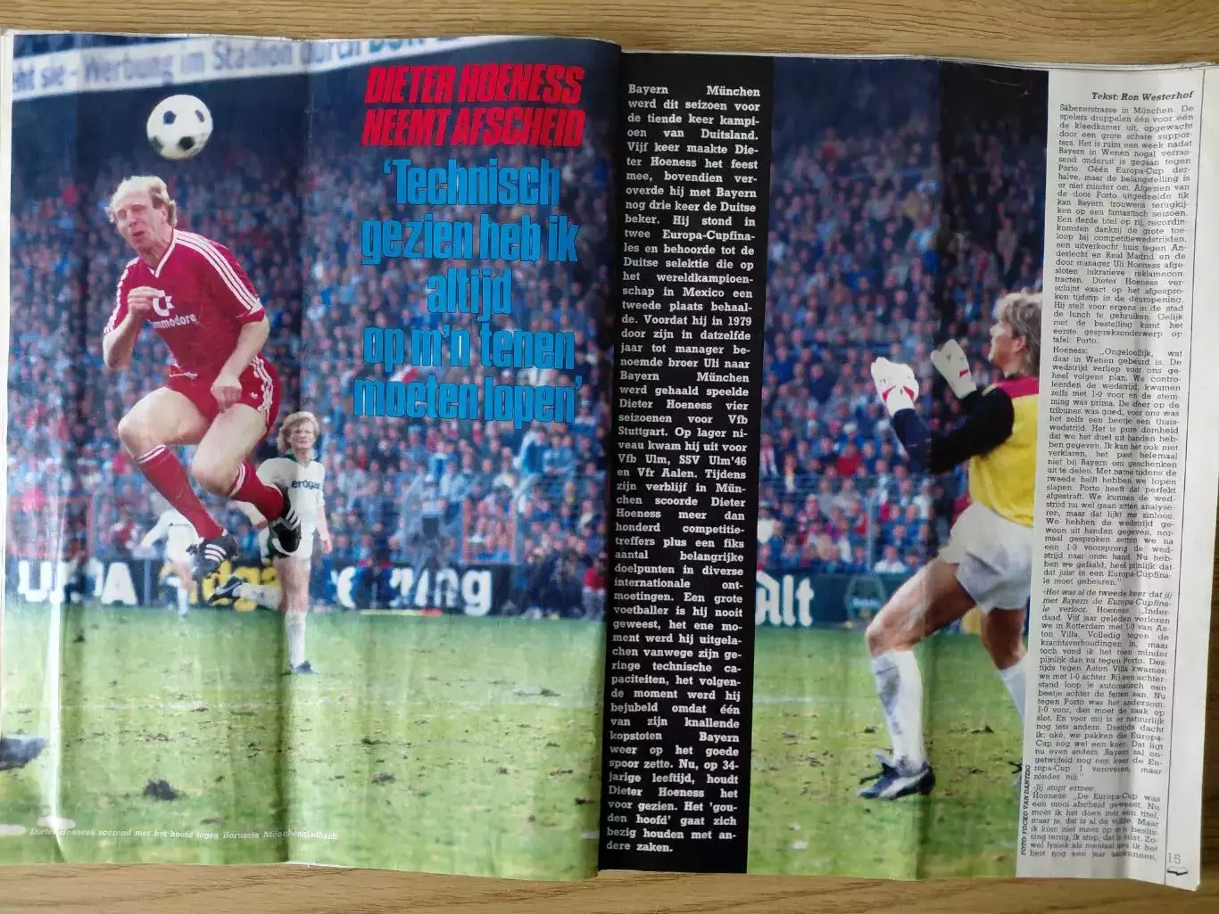 Voetball International.1987 1