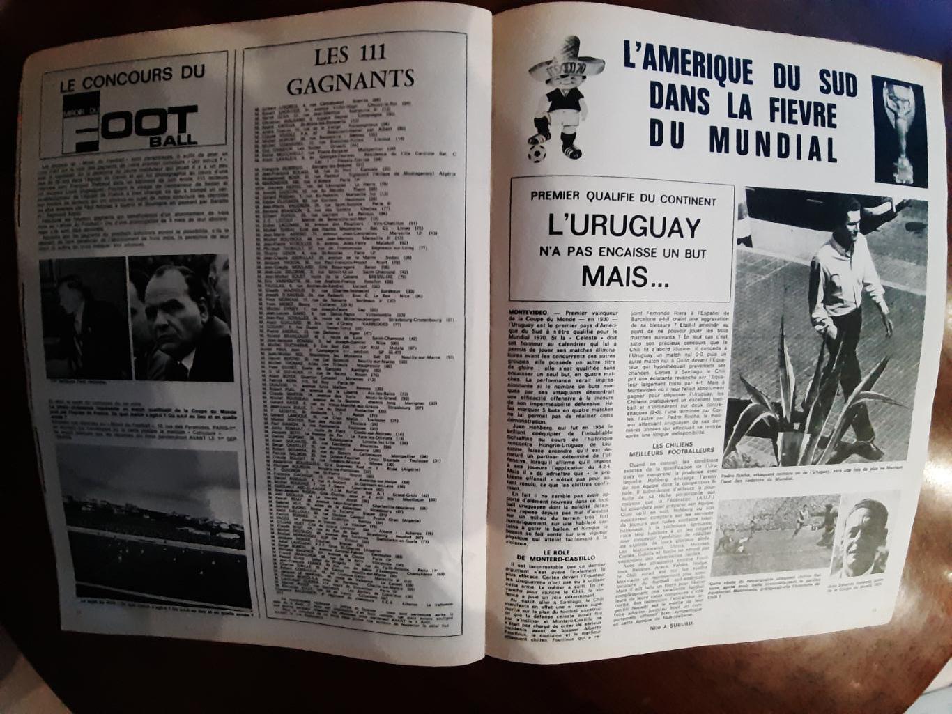 MIROIR DU FOOTBALL1969 4