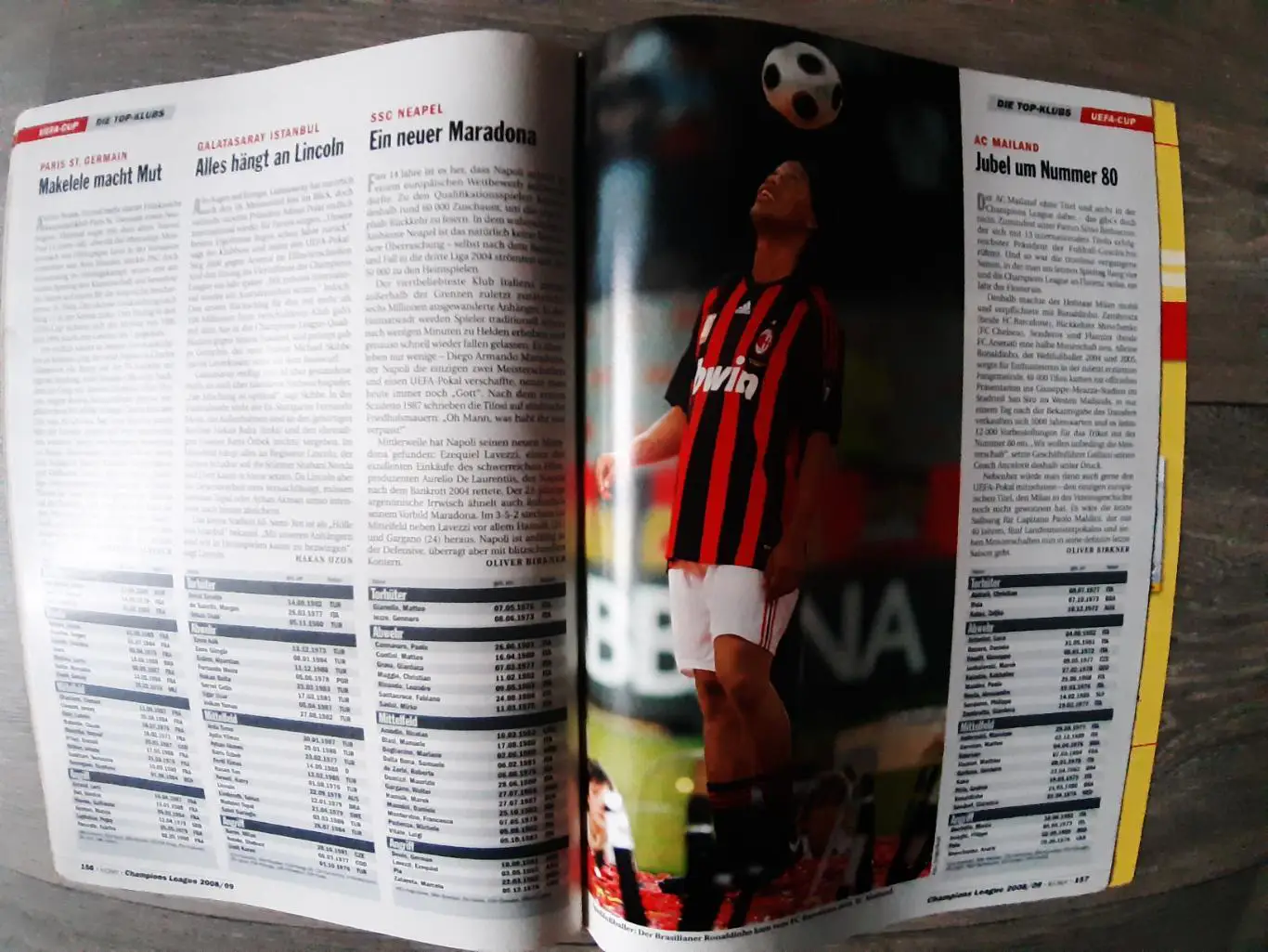 CHAMPIONS LEAGUE 08/09 5