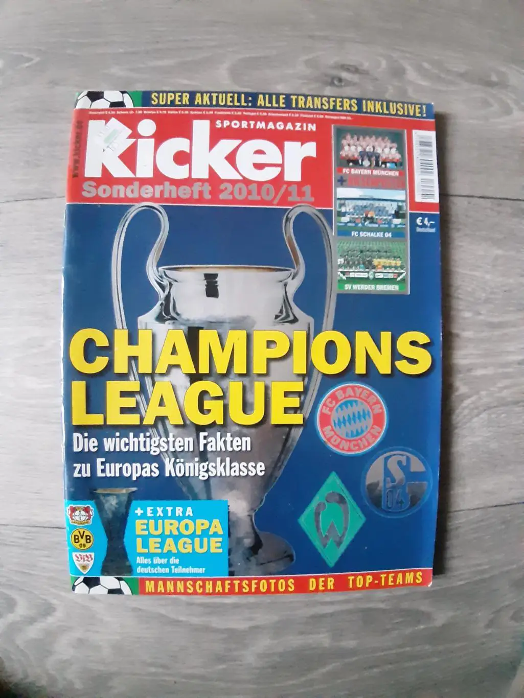 CHAMPIONS LEAGUE 10/11