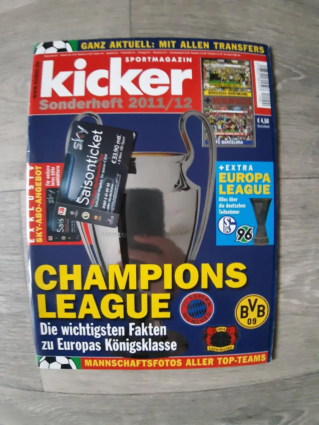 CHAMPIONS LEAGUE2011/12