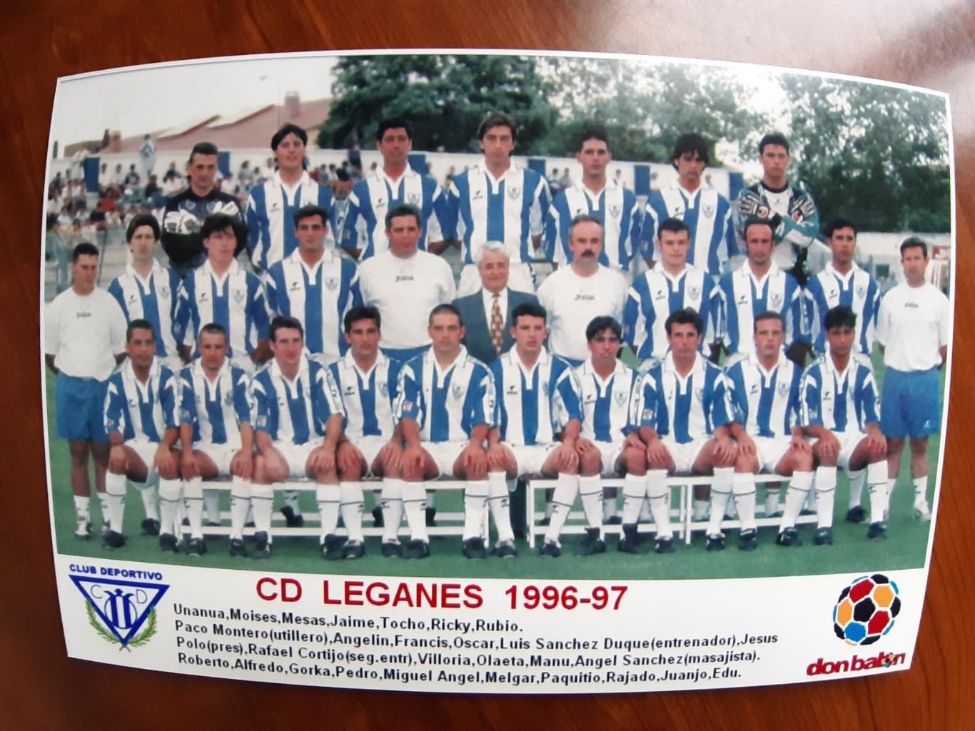 CD LEGANES 1996/97 (SPAIN)