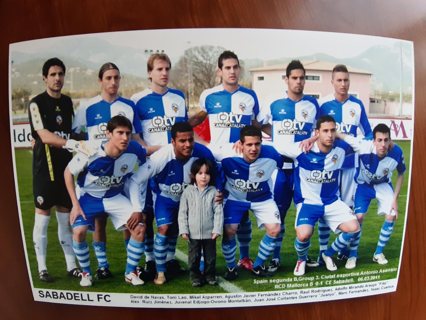 SABADELL FC 2011 (SPAIN)