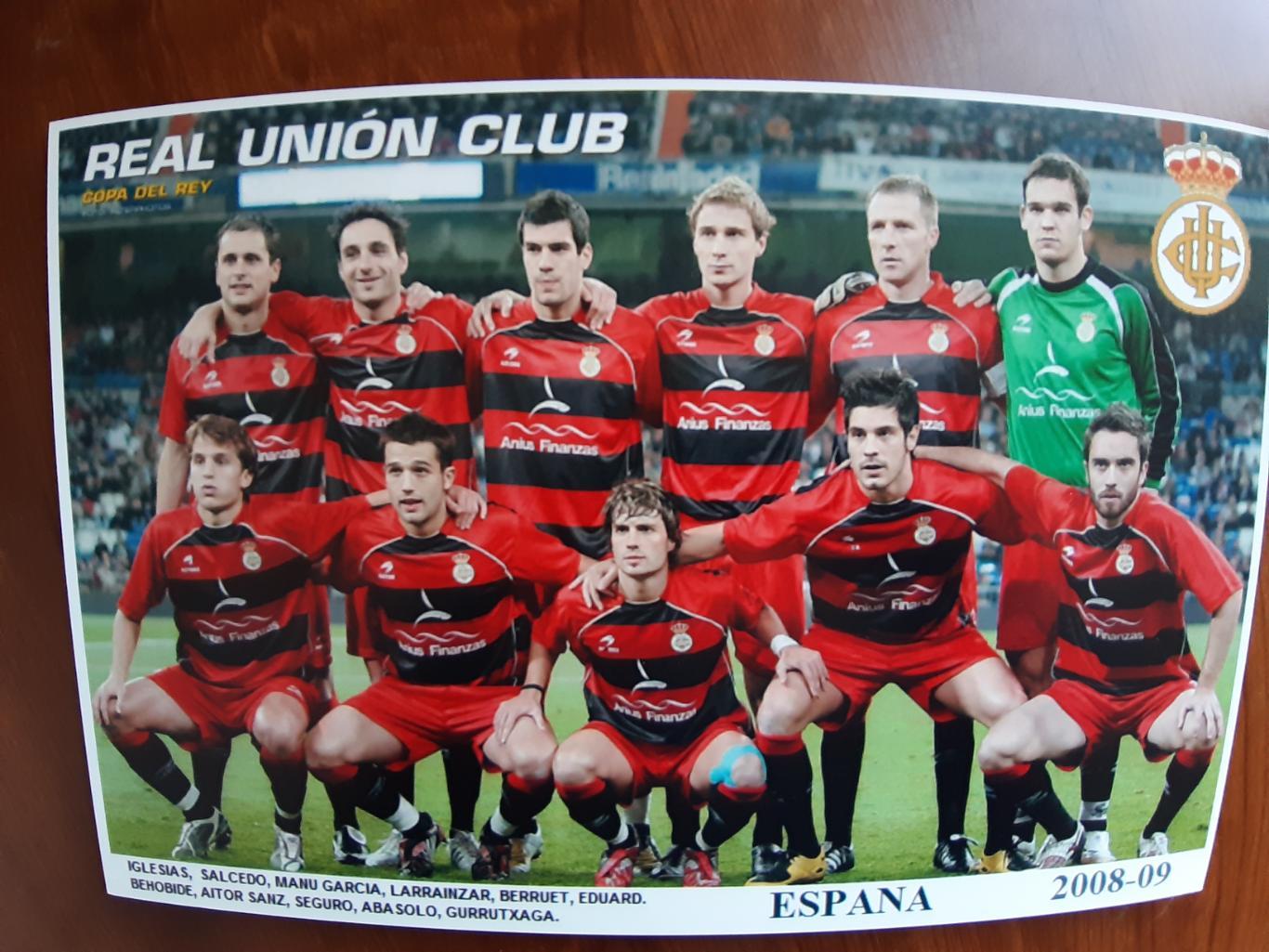 REAL UNION CLUB 2008/09 (SPAIN)