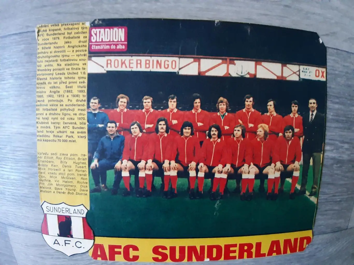 SUNDERLAND.1973/74