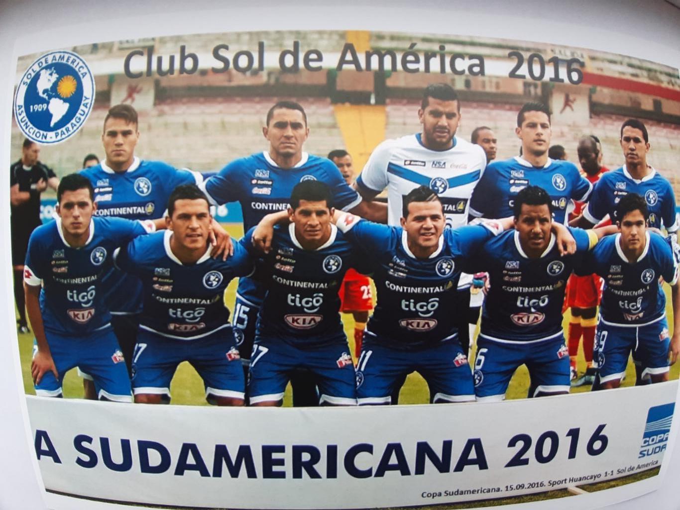 Club Sol de America(Paraguay).2016