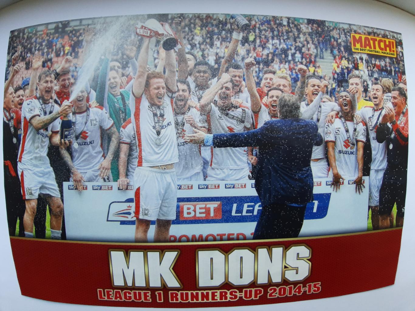 Burton, MK Dons.2014/15 1
