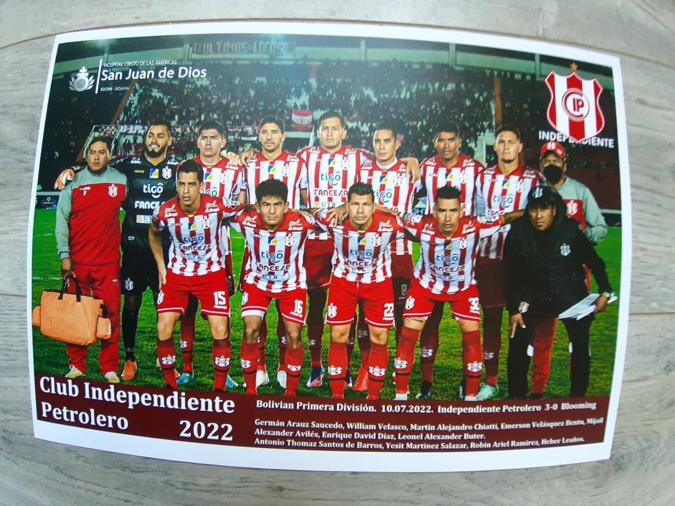Club Independiente Petrolero.2022(Bolivia)