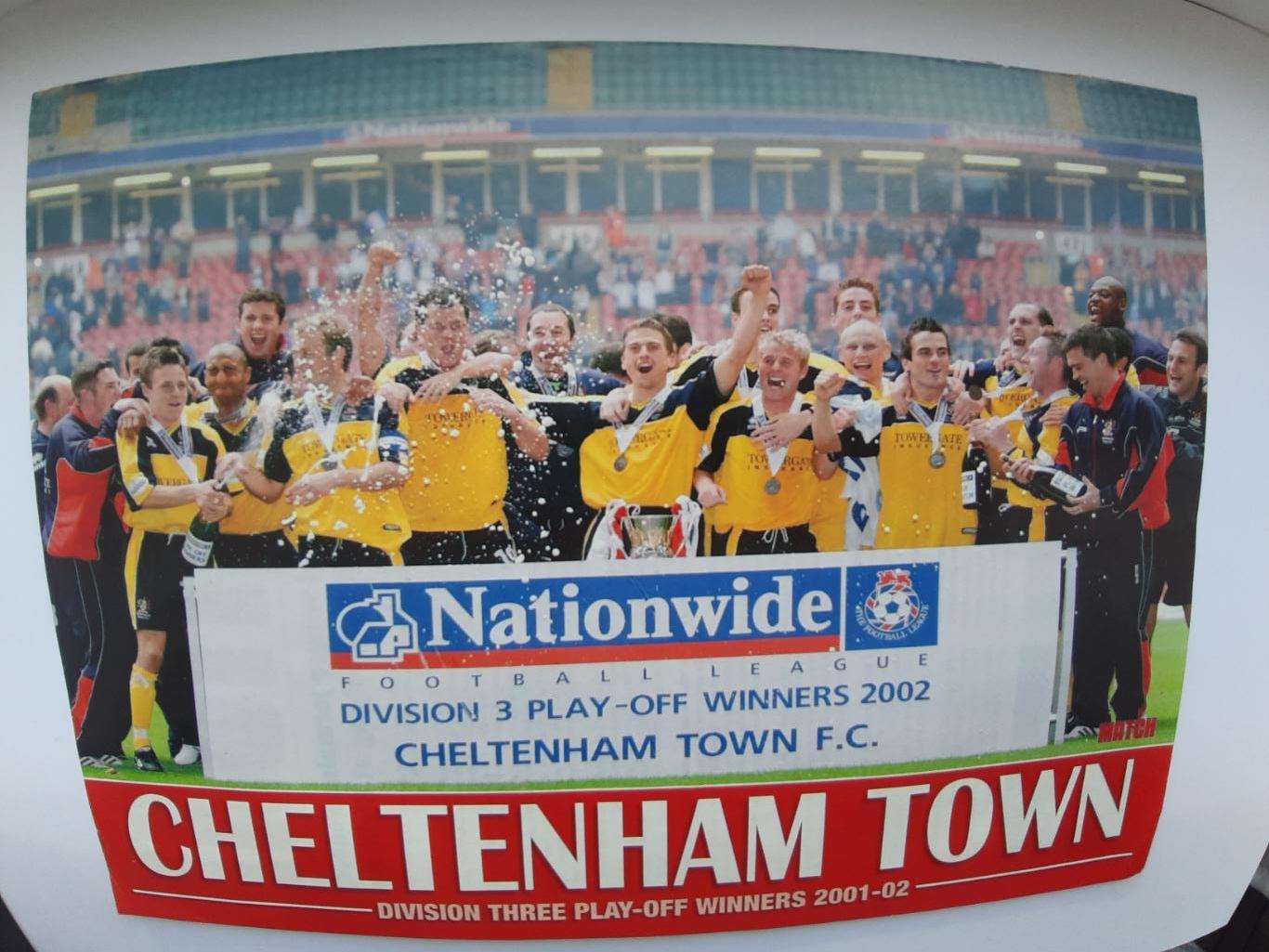 Cheltenham Town.2001/02