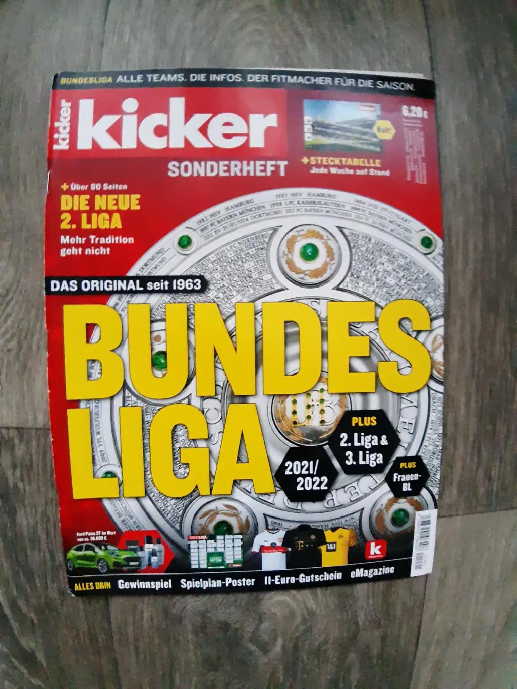 Kicker. BundesLiga. 2021/22