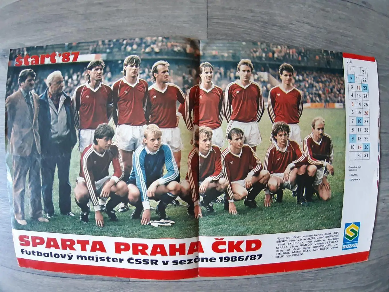 Sparta.1986/87