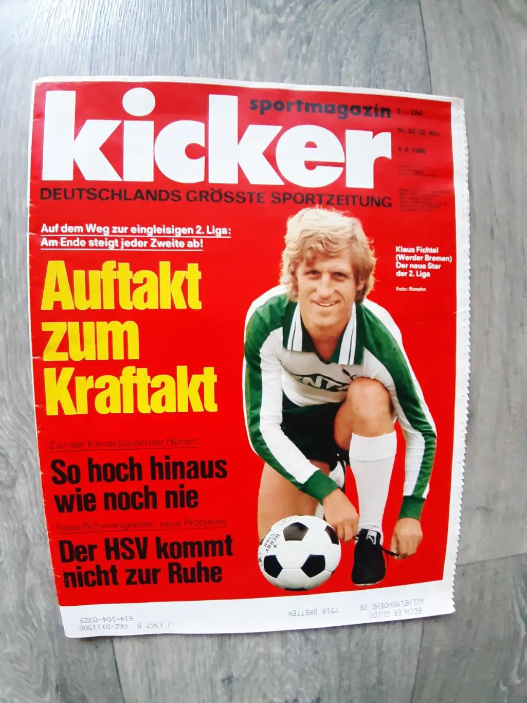 Kicker. 1980