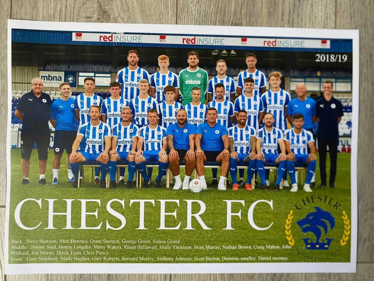 CHESTER.2018/19