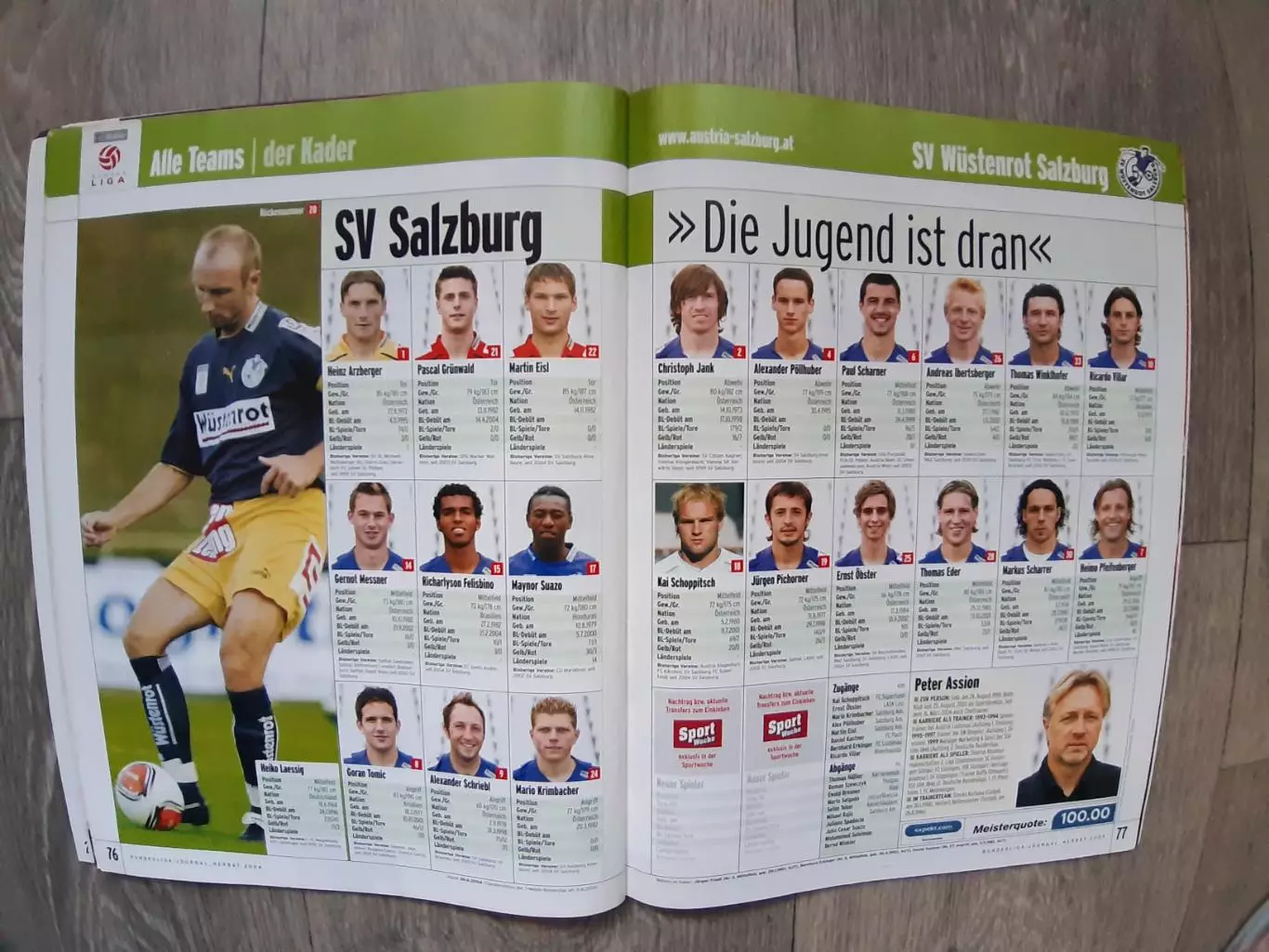 Bundesliga (Austria). 2004/05 3