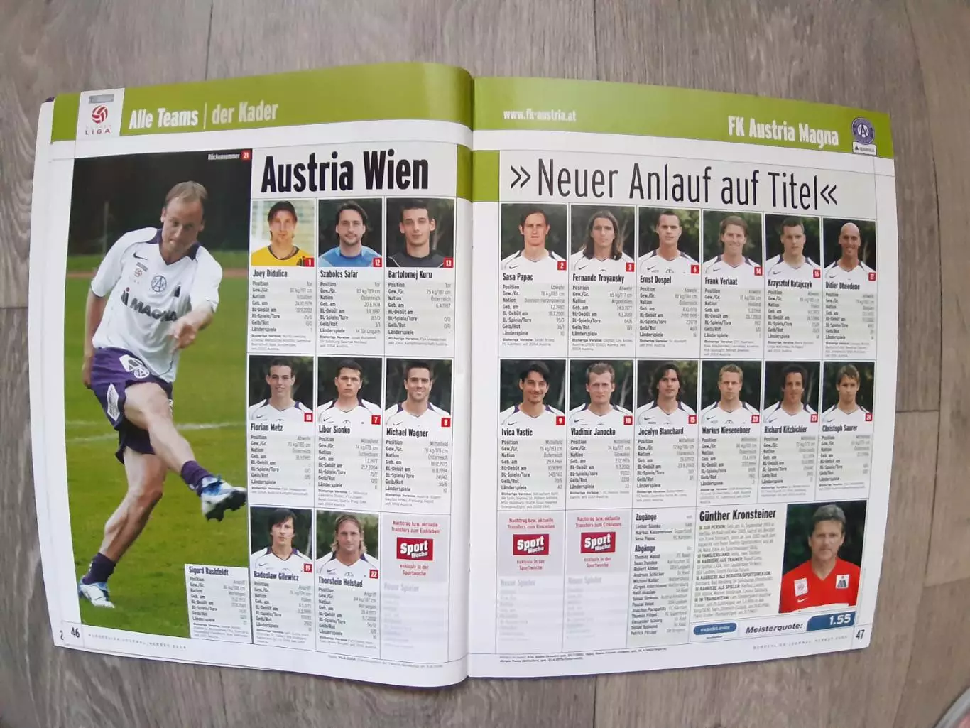 Bundesliga (Austria). 2004/05 6