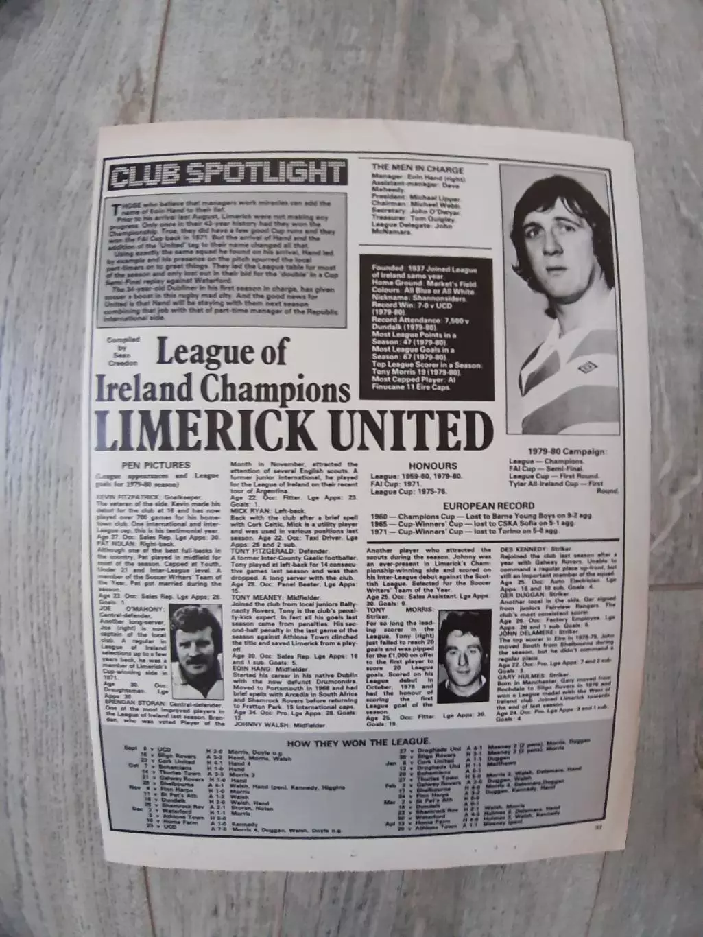 LIMERICK UNITED 1