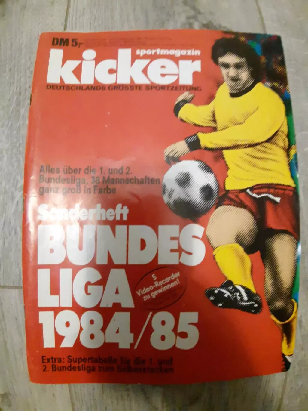 Kicker. 1984/85