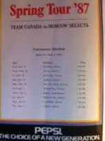 Канада -СССР (сборная Москвы). 25 марта - 7 апреля 1987 года. Канада 3