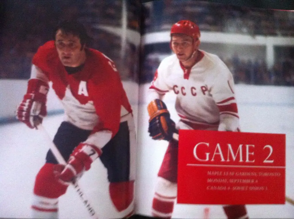 Книга-фотоальбом Команда КАНАДА 1972(TEAM CANADA 1972. AS TOLD BY THE PLAYERS) 2