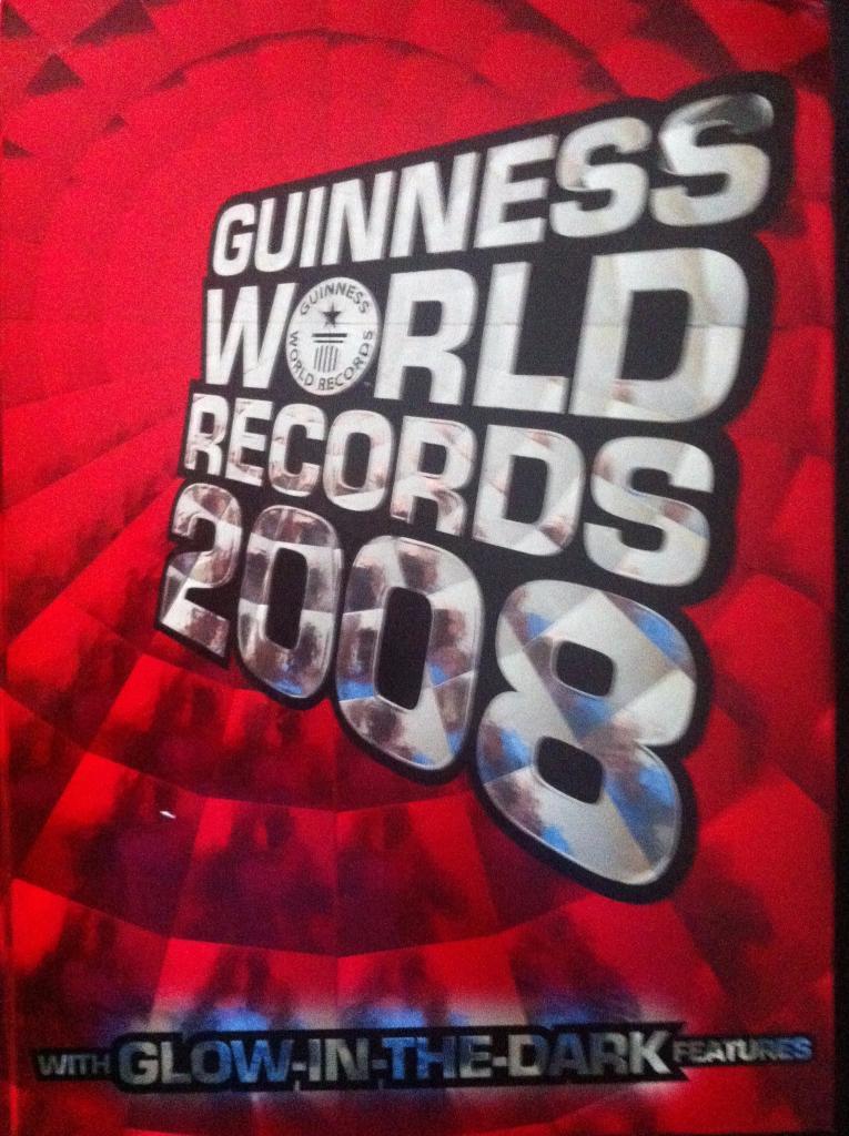 Книга Рекордов Гиннесса 2008. Оригинал. GUINNESS WORLD RECORDS 2008.