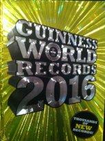 Книга Рекордов Гиннесса 2016. Оригинал. GUINNESS WORLD RECORDS 2016.