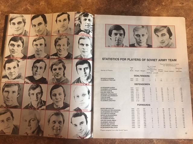 Баффало Сейбрз НХЛ Buffalo Sabres NHL- Крылья Советов 4 января 1976 года, США 3