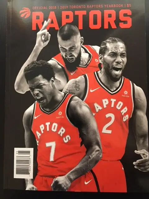 Ежегодник 2018/19''Торонто Рэпторс'' Канада,НБА(Toronto Raptors)NBA, Canada
